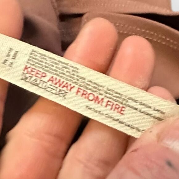 INTIMATELY FREE PEOPLE Women’s Nude Mauve Keep It Sleek Plunge Bodysuit Size Sma - Picture 5 of 7